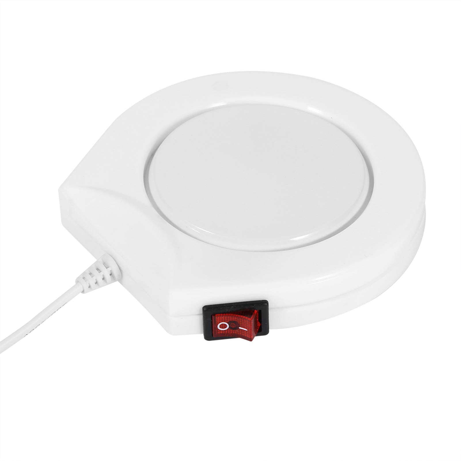 Warmer Heater, Light Weight Portable, Electric Powered Pad, US Plug, Heated Cup Warmer for Coffee Mug Warmer Coffee Warmer