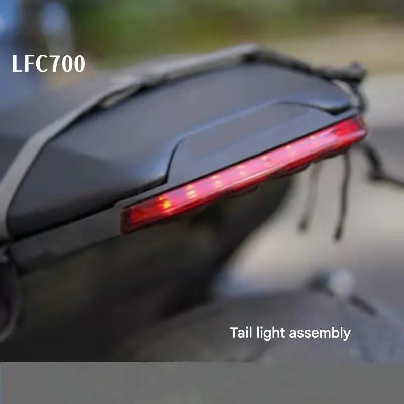 Feu arrière moto BEMDA LFC 700 avec feu stop et couvercle de recul