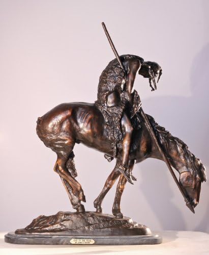 End Of The Trail Solid Bronze Statue Sculpture By James E Fraser Regular Size By 0039 End Of The Trail Regular Size Inch High Lifetime International Amazon Fr Cuisine Et Maison End Of The Trail Solid Bronze Statue Sculpture By James E Fraser Regular Size By 0039 End Of The Trail Regular Size Inch High Lifetime International Amazon Fr Cuisine Et Maison