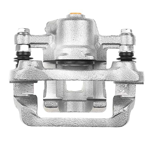 Image of Detroit Axle - Rear Left Brake Caliper for 2004 2005 2006 Kia Amanti Disc | Brake Caliper w /Bracket Replacement Driver Side Assembly