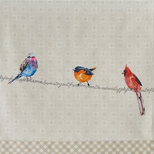 Maison D' Hermine Birdies On Wire 100% Cotton Table Runner 14.5 - Inch By 72 - Inch. #TOP1