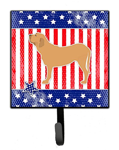 Mi Casa USA Patriotic Fila Brasileiro Leash or Key Holder