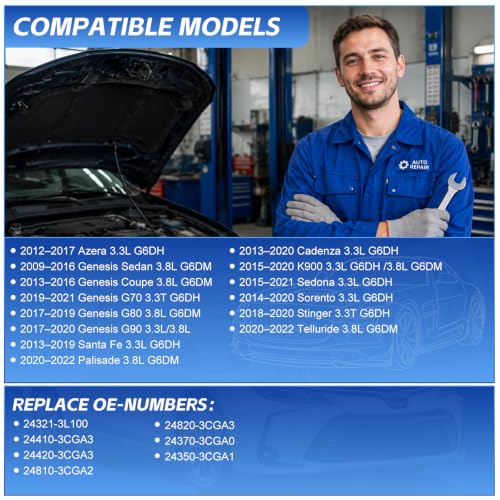 24321-3L100 Engine Timing Chain Kit For Azera/Cadenza/Sedona 3.3L-3.8L by ZDKK - Used condition - Image 2