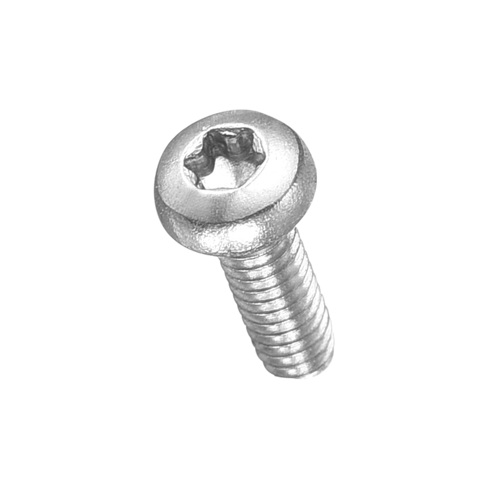 METALLIXITY Pan Head Torx Security Screws Bolts (M2-0.4x6mm) 250Pcs, Button Torx Head Machine Screws 304 Stainless Steel