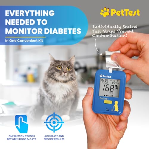 PetLink Expert Pet Glucose Monitoring Kit & Pink Bumper Case for Dogs & Cats, with PetLink Glucose Meter, Silicon Case, Test Strips, Lancing Device, Lancets & More - Thumbnail 7
