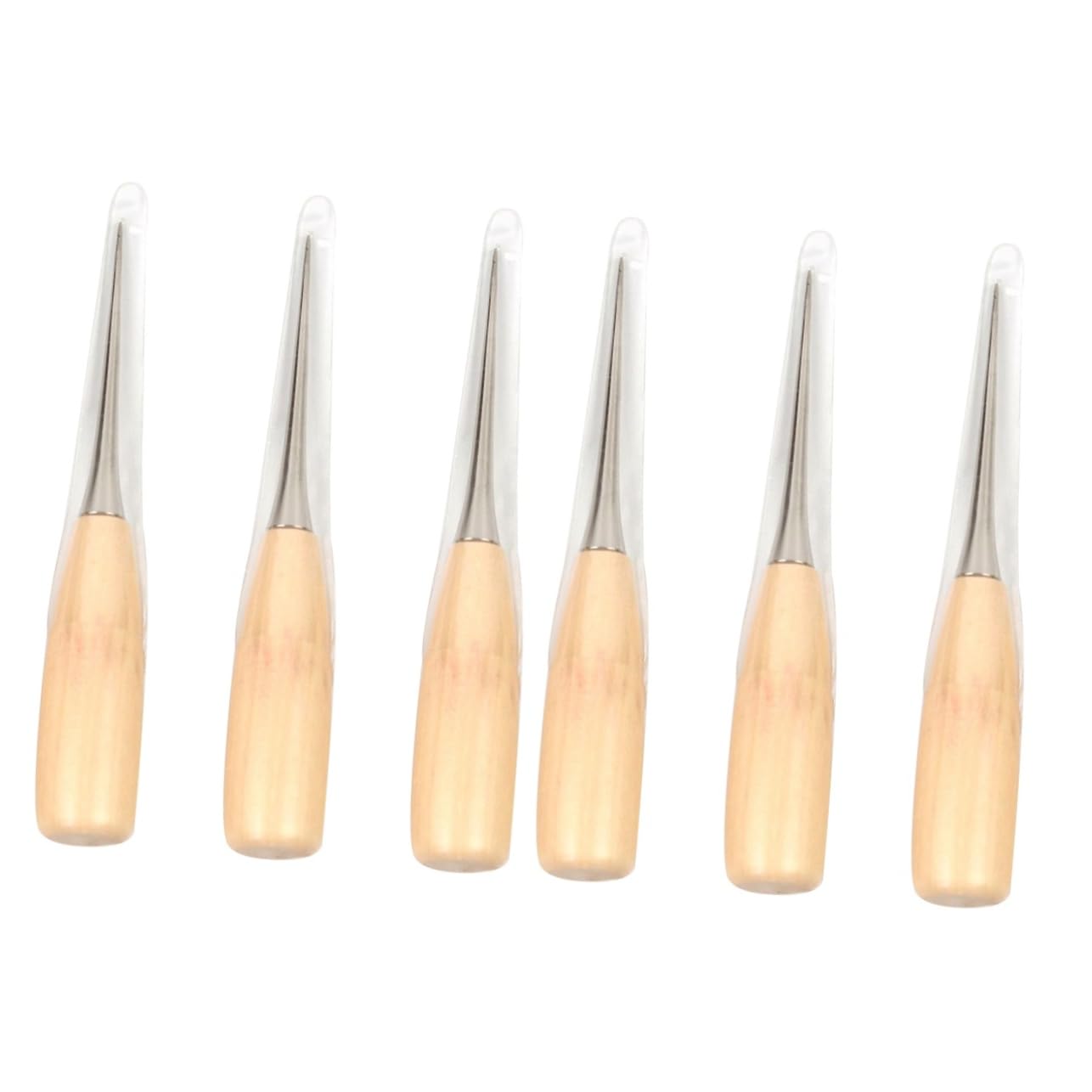 Lurrose 6pcs Sewing Craft Tool Kit Round Hole Tailors Awl Essential Sewing Accessories for DIY Projects