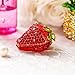 YU FENG Hinged Trinket Box For Girls, Handmade Red Strawberry Trinket Boxes Decorated for Women (red strawberry)