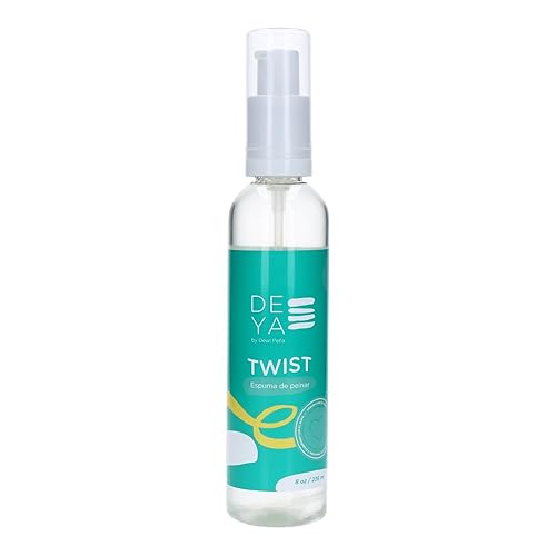 DEYA by Dewi Peña DEYA TWIST Espuma de Peinar- Espuma de peinado para cabello rizado. 8 oz
