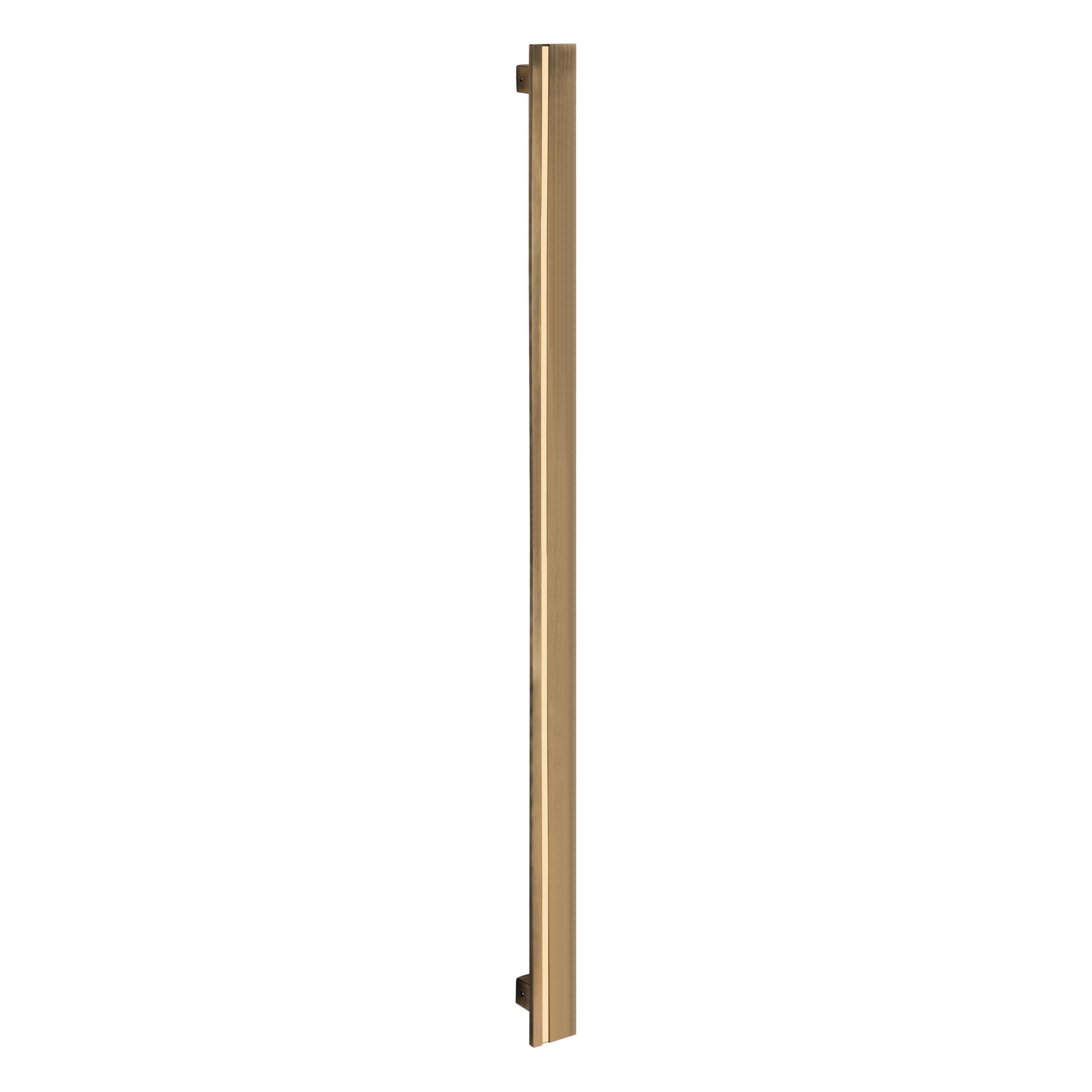 Savio SPH38 24-Inch Stainless Steel Door Pull Handle with Antique Gold Finish. Modern Square Design, Anti-Rust and Heavy-Duty. Ideal for Home, Office & Commercial Doors.-image-7