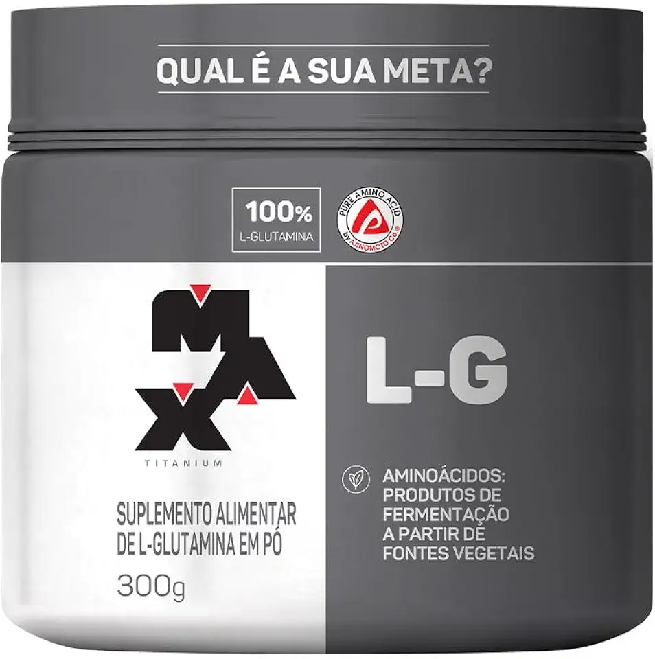 Max Titanium Glutamina L-G 300 G