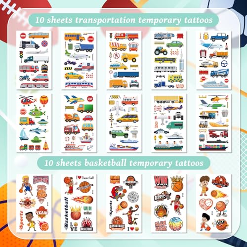 Emome 300 Styles Kids Tattoos Temporary For Boys thumb #2