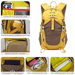 Hiking Backpack 30L Foldable Travel Daypack For Women Men,Camping Daypack Backpacks Lightweight,Durable Hiking Backpack Fit For Hiking,Daily Commuting,Short Trips.(With Rain-cover) - Image 5