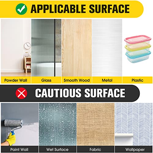 Emitever Picture Hanging Strips Heavy Duty, Large 20 Pairs, No Damage Picture Adhesive Strips, Hook And Loop Mounting Tape Black #TOP5