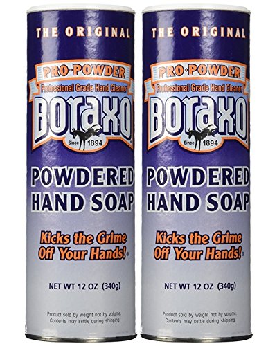 RUNYAO Boraxo Powdered Hand Soap, 12 Oz, Pack of 2