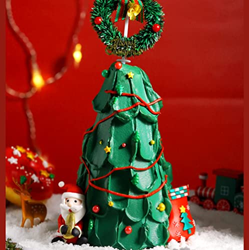 1 Bottle Cake Sprinkles | Cookie Sprinkles Holiday Party Candy (Red Green Gold Sprinkles) Edible Sprinkles Mix for Baking 3.35 OZ with 1 Set Tweezers