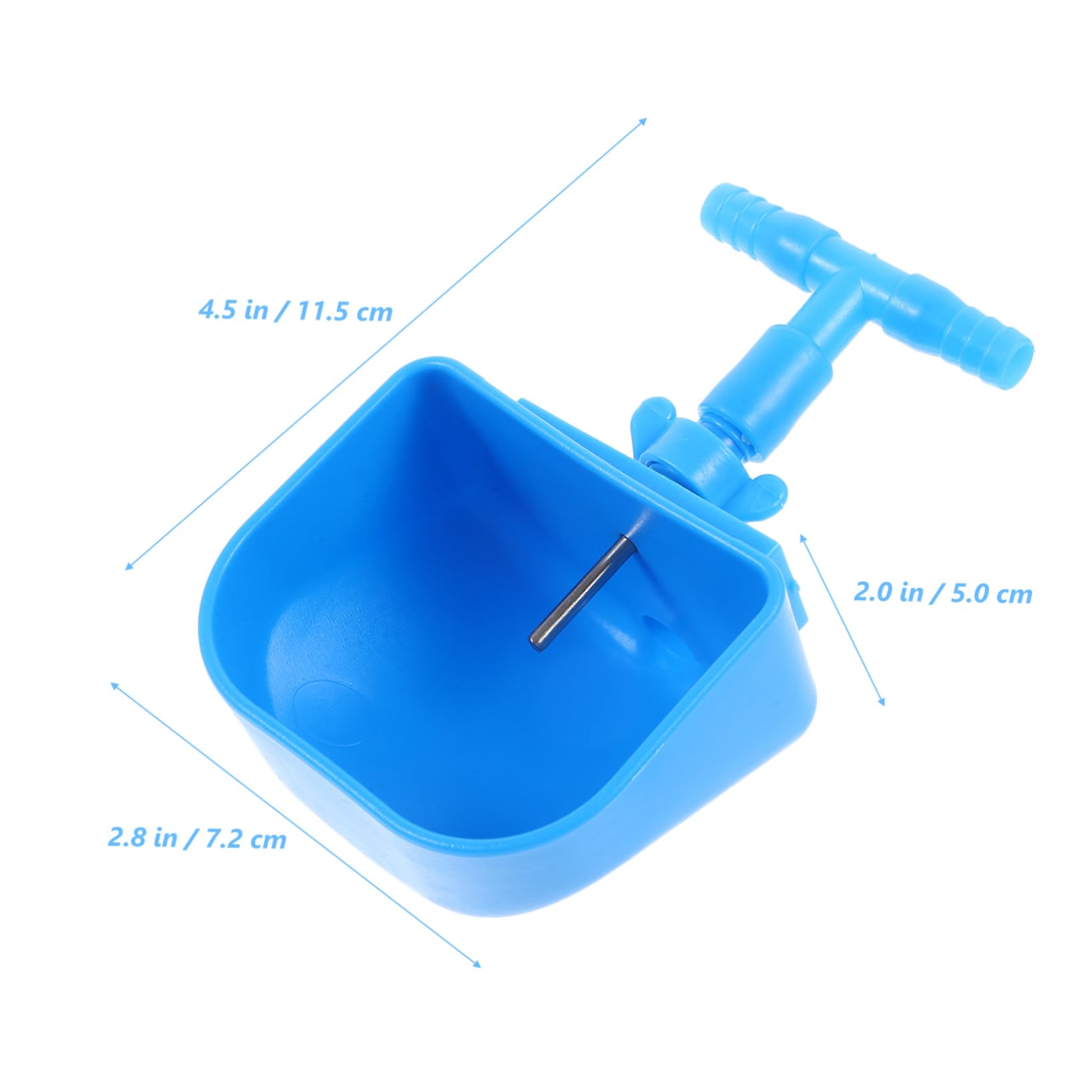 Hemoton Rabbit Water Feeder Pet Breeding Water Containers Auto Drinking Bowls for Rabbits Set