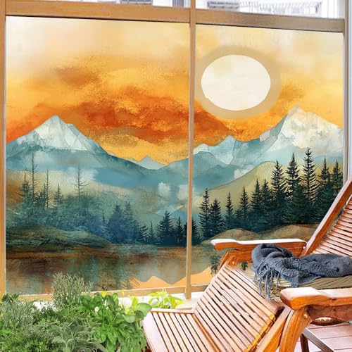 Vinilo decorativo para ventana privacidad 23.6x35.4 pulg x2 pcs miniatura 4