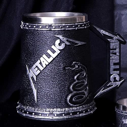Metallica Beer Stein Tankard Stainless Steel Coffee Mug By Roil Brand (Metallica) #TOP6