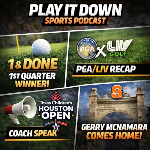 1 & Done 1st Quarter Winner! #PlayItDown #livgolf #pgatour #sportspodcast #golfpicks #marchmadness