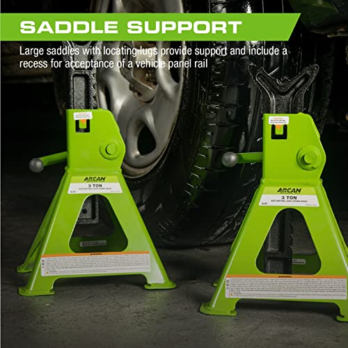 Arcan 3-Ton Steel Jack Stands (Aljs3) #TOP4