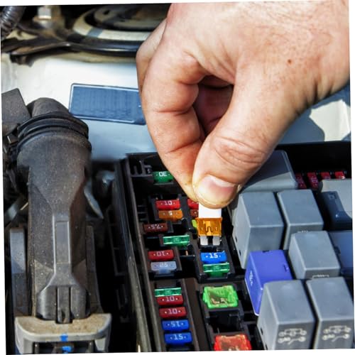 Kit de fusibles para automóvil PRETYZOOM, 1 set con probador y extractor, para autos, RV y embarcaciones, estuche portátil para organización fácil miniatura 4