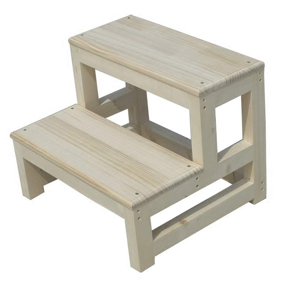 Tabouret à 2 marches stable pour éviter les chutes en hauteur