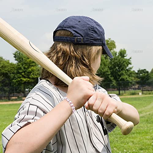 Auear, 100 Pack Baseball Beads 12Mm Sport Beads For Jewelry Making Necklace Bracelet Craft Decoration Accessories #TOP4