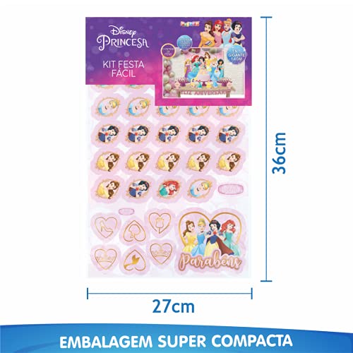 Kit Festa Facil Princesas Em Eva Licenciado
