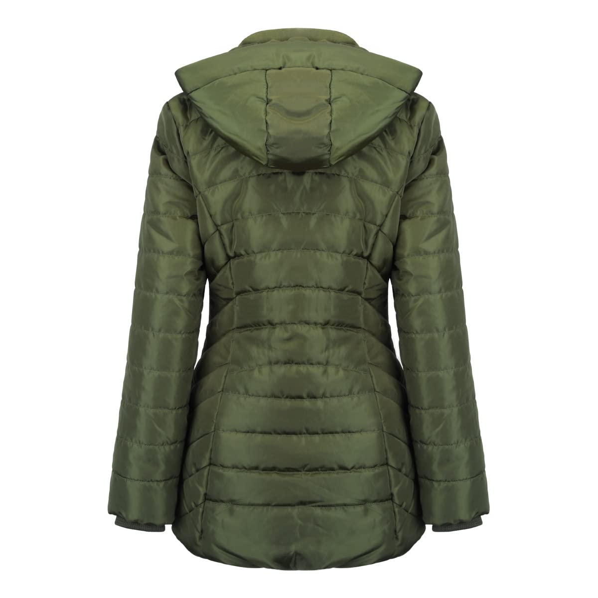 YUNCLOS Giacca da donna calda con cappuccio maniche lunghe cappotto invernale capispalla antivento cappotto trapuntato con tasche