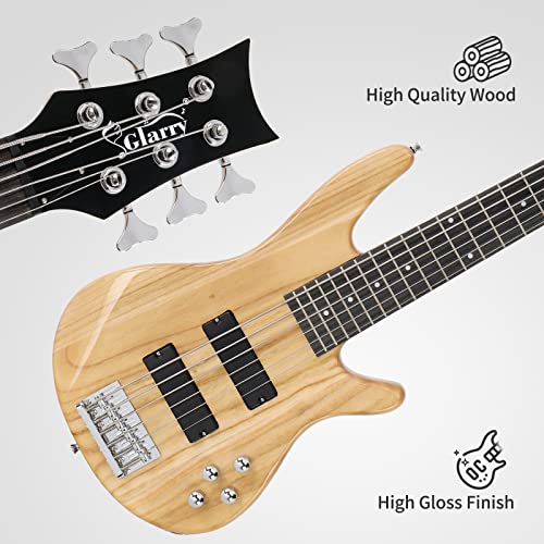 Full Size Electric Guitar Gib 6 String H-H Pickup Electric Bass Guitar Bag Strap Pick Connector Wrench Tool Burlywood #TOP4