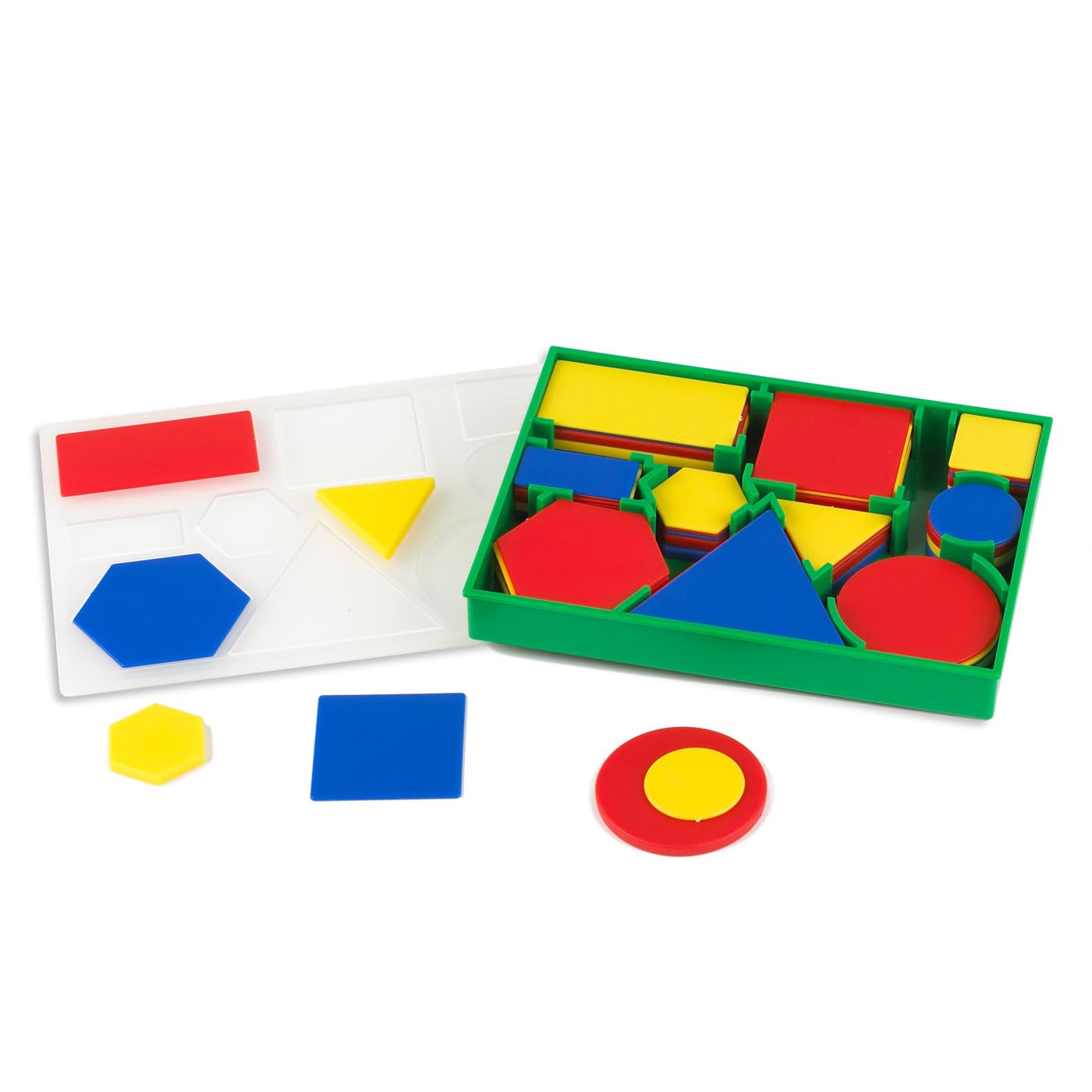 EAI Education Attribute Blocks Desk Set of 60