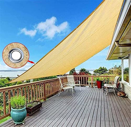 GAIJUAN Sonnensegel 1,6x3,4 M Dunkelgrün - Mit Befestigungsseilen, UV-Schutz HDPE Für Garten & Terrasse