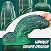 GLOW IN THE DARK 21cm Nothosaur BANNER Fantasy pferde anal plug analdilos diloschwanz für frauen herren anal plug sextoysets für damen männer realistisch dildo #3