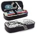 Produktbild Ein Hund mit vielen Haaren PU-Leder-Bleistift-Etui mit Reißverschluss Schulmaterial für Studenten Geldbörse Kosmetische Make-up-Tasche