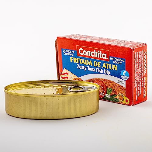 Conchita Zesty Tuna Fish Dip, 4 oz - Bold Seafood Flavor, Ideal for Crackers, Breads, and Veggies