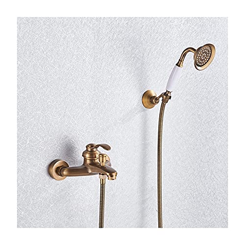 Robinet de baignoire antique en laiton robuste au style rétro chic