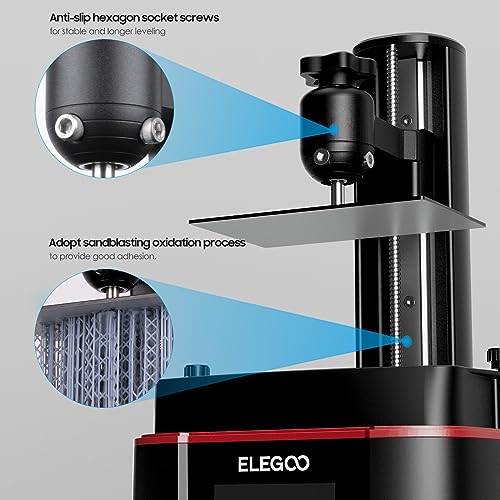 ELEGOO Resin 3D Printer, Mars 3 MSLA 3D Printer with 6.66 inches Ultra 4K Monochrome LCD and Ultra-high Printing Accuracy, Print Size 5.62\"(W) 3.5\"(D) 6.8\"(H) - Thumbnail 7