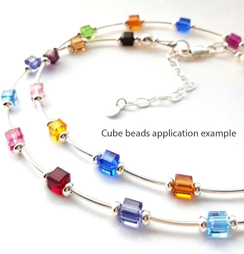 Miniatura 6 de Adabele - 100 cuentas de cristal sueltas facetadas de Adabele Austrian de 0.236 pulgadas, amatista compatibles con cristales de Swarovski Preciosa