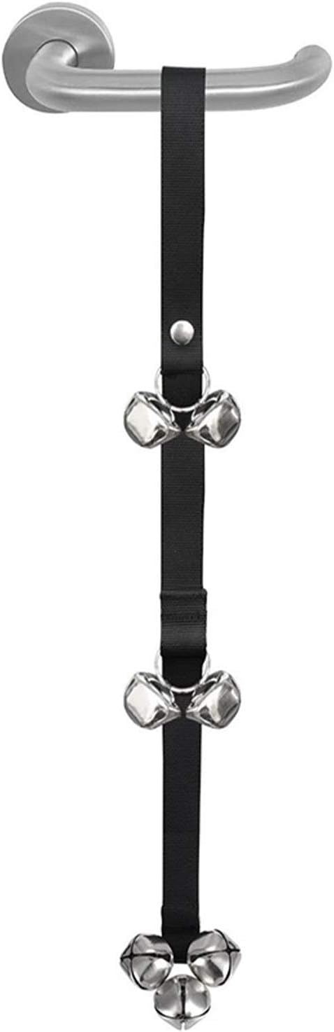 JANEMO Dog Doorbells,Adjustable Training Potty Door Bell Dog Bells, Use for Potty Training,Pet Supplies,Cat,Dog,Birthday