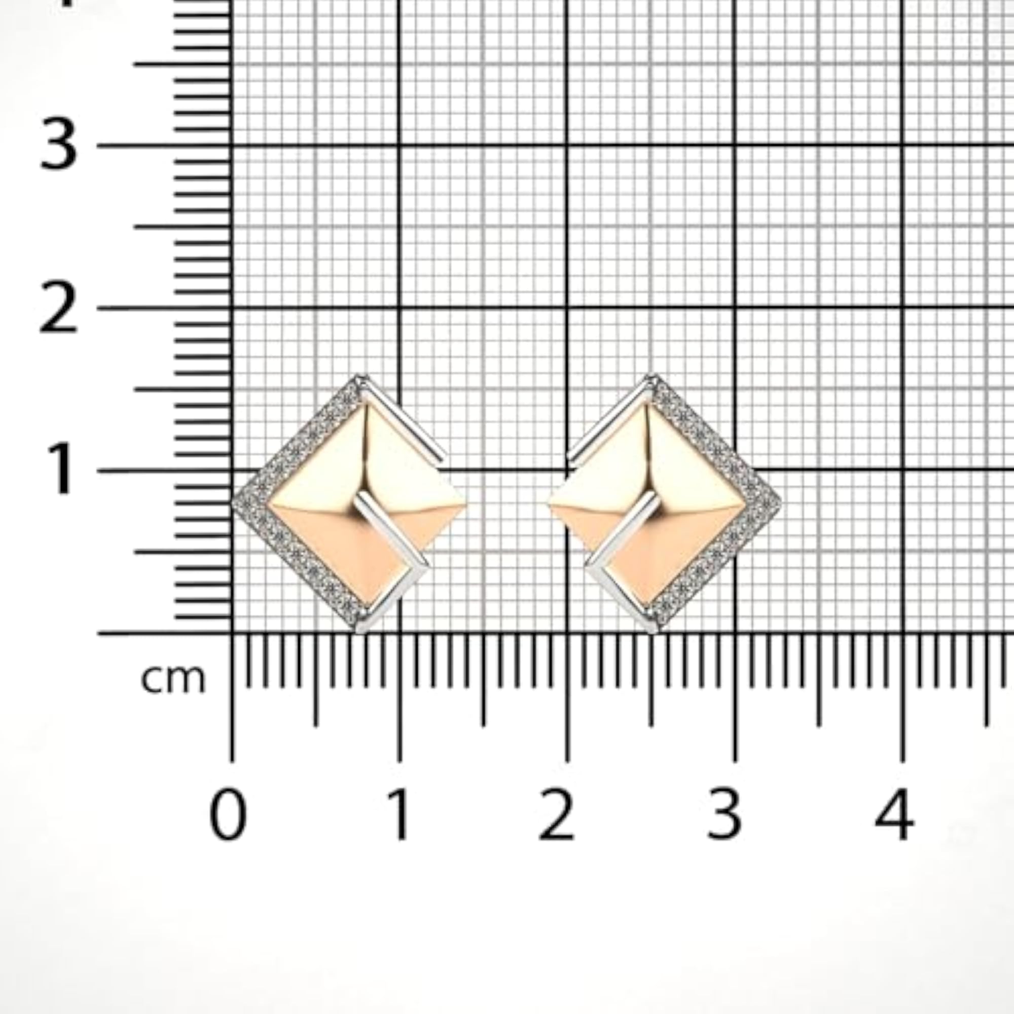 Women's Sterling Silver & Certified Lab Grown Diamond 0.24cts Earrings