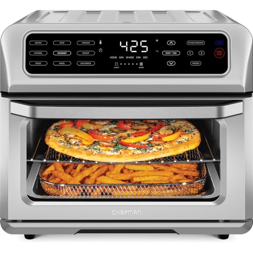 CHEFMAN Air Fryer Toaster Oven XL 20L, Healthy Cooking & User Friendly