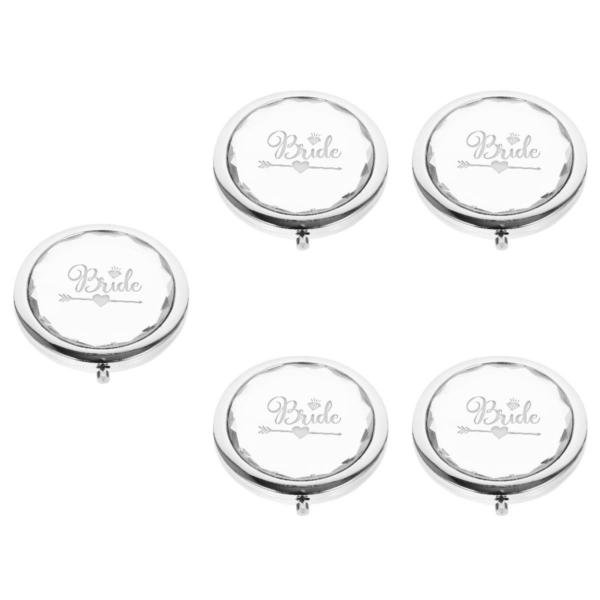 Miroir personnalisé MAGICLULU en acrylique pour faveurs d'enterrement de vie de jeune fille 5 pièces