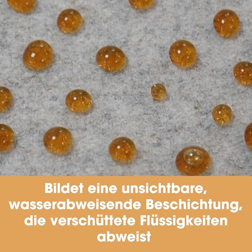 Furniture Clinic Teppich und Polster-Imprägnierspray - wirkt schmutz- und wasserabweisend – Gewebeschutz-Spray für Polster, Teppiche, Sofas, Autositze, Schuhe - 500ml