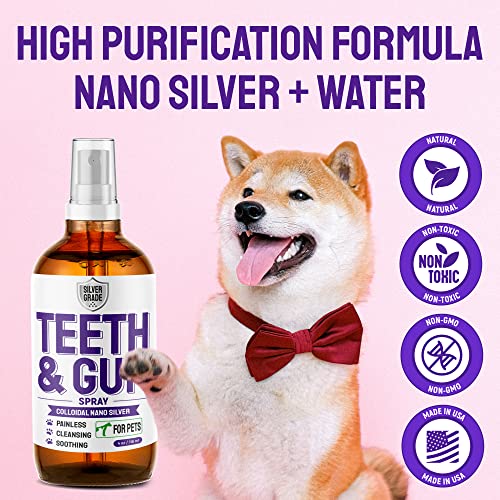 Silver Grade TEETH-4 & Gum Spray For Dogs And Cats ● Dental Formula thumb #5