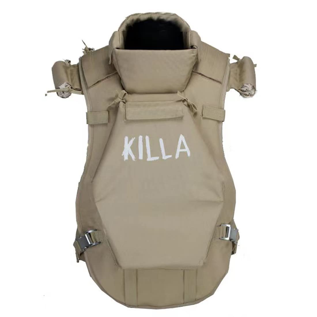 Taktische Weste für Herren, Russian 6B13 Plattenträger mit Eva-Polsterung, Verstellbarer Kragen & Metallhaken, Multifunktionale Militär Weste für Cosplay & Airsoft, Killa Armor Edition