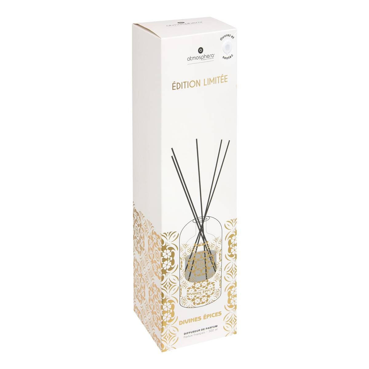 Atmosphera - Ilan difusor de Perfume 500ml Especias de Vidrio
