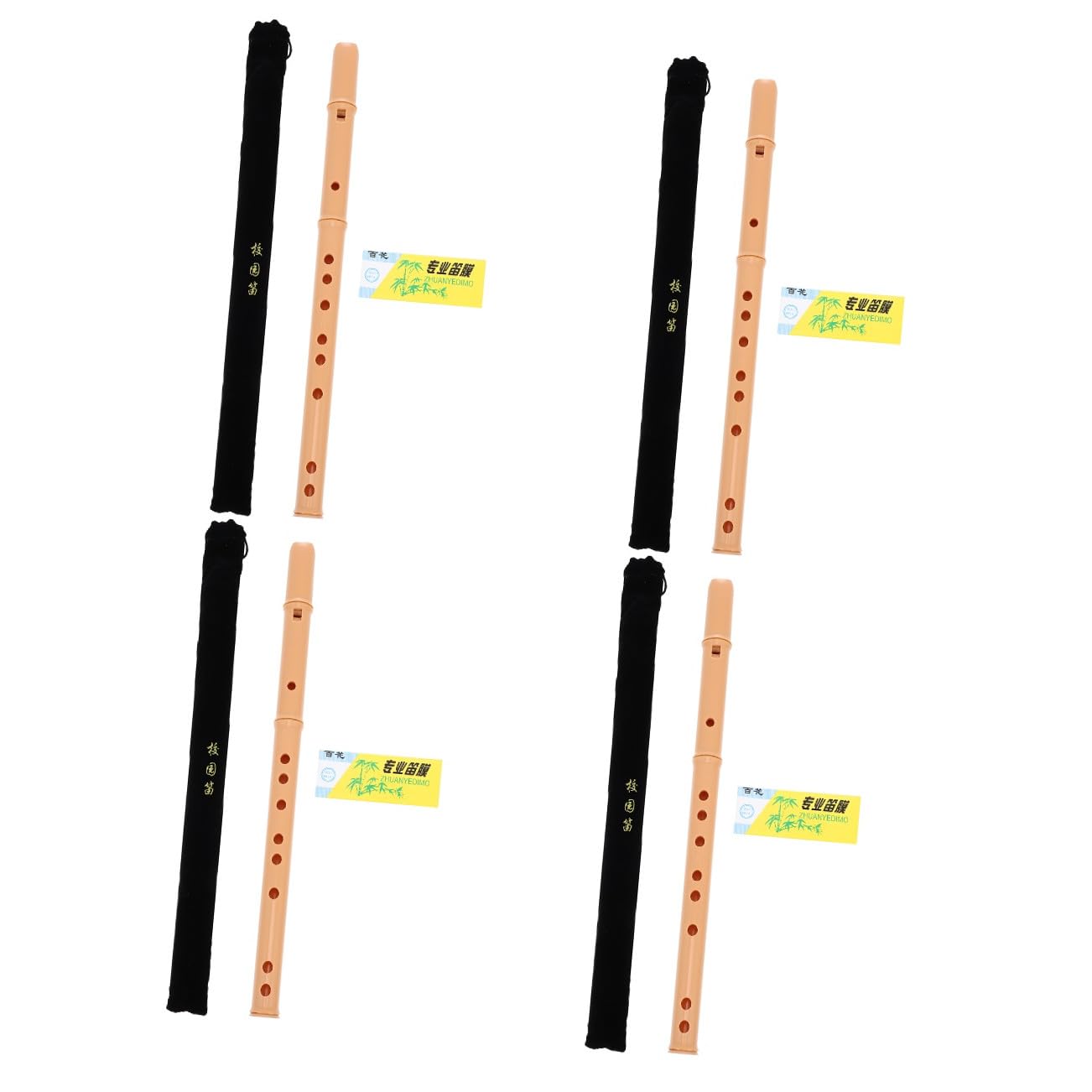 Toyvian 4 Sztuk Klarnet Sopran Rejestrator Orkiestra Instrumenty Zabawki Muzyczne Dla Dzieci Muzyka Dla Dzieci Flet Instrument Dęty Artysta Flet Rejestrator Muzyki Dla Początkujących