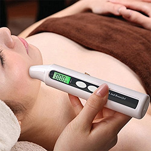 Zinnor Portable Skin Facial Moisture Analyzer Digital Monitor Tester Face Skin Sensor Tester Oil Detector Skin Care Tool