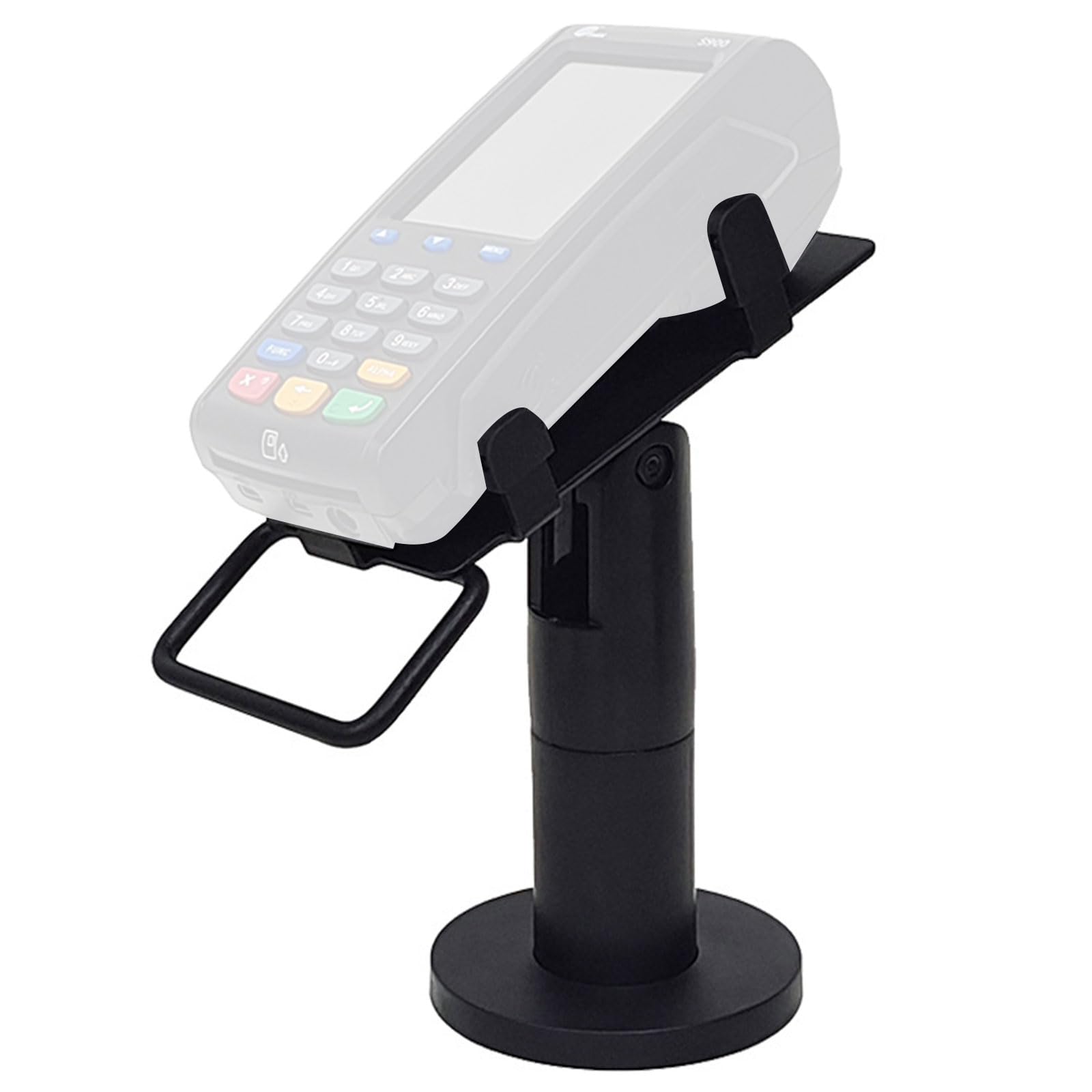 Supporto ergonomico regolabile POS installazione senza attrezzi lettore di carte di credito rack per banco negozio supporto terminale carta di credito