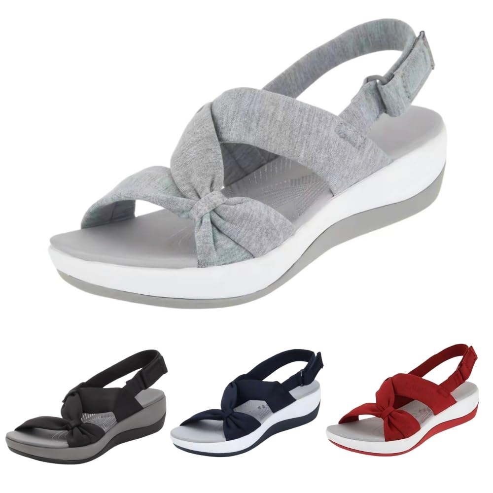 Thatrich Sandals Women Comfortable Orthotic Sport Slippers Ankle Strap Wide Width Arch Support Shoes Beach Walking Sandals